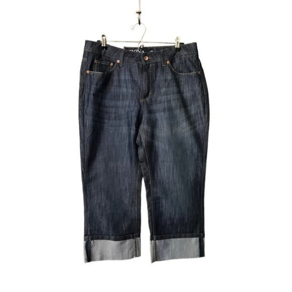 Merona Dark Blue Ankle & Cropped Jeans